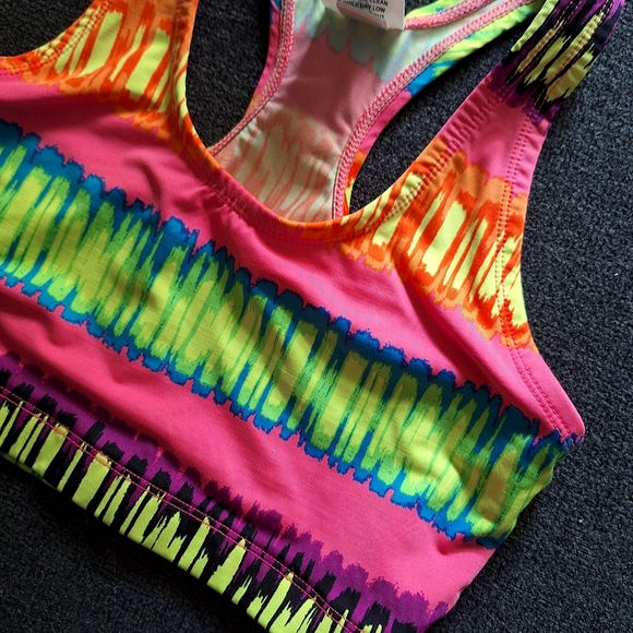 Varsity Other - ○[[Varsity]]○ Colorful tie dye sports bra.